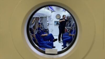 Kocaeli Şehir Hastanesinde hizmete başlayan Hiperbarik Oksijen Tedavi Merkezi, iyileşmeyen