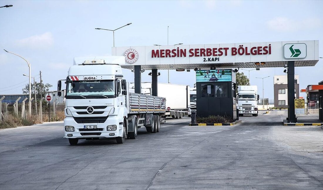 Çeşitli sektörlerden 364 firmaya ev sahipliği yapan Mersin Serbest Bölgesi'nin