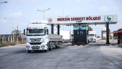 Çeşitli sektörlerden 364 firmaya ev sahipliği yapan Mersin Serbest Bölgesi'nin