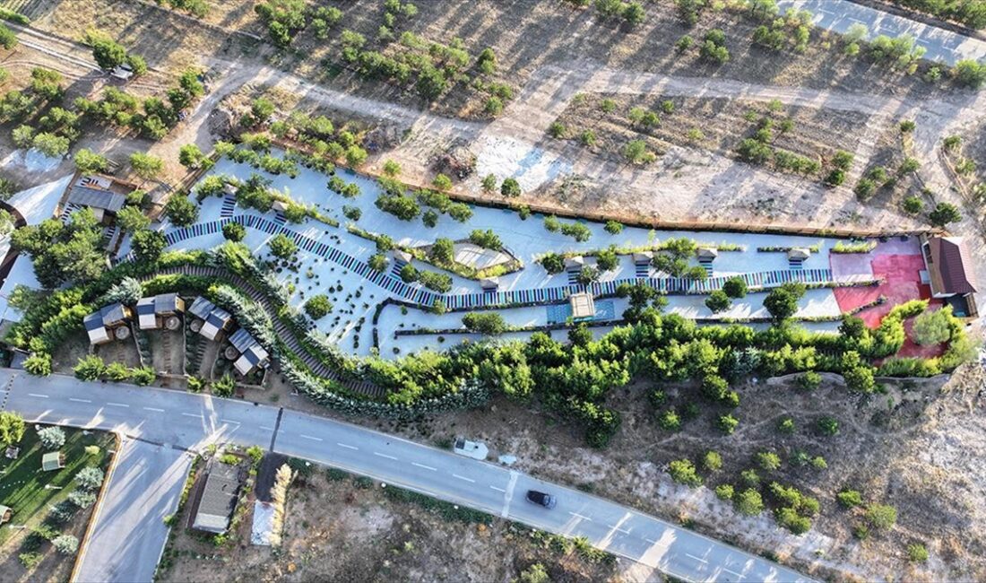 Kırşehir'de iş insanı Ercan Malkoç tarafından yaklaşık 10 dönümlük alanda