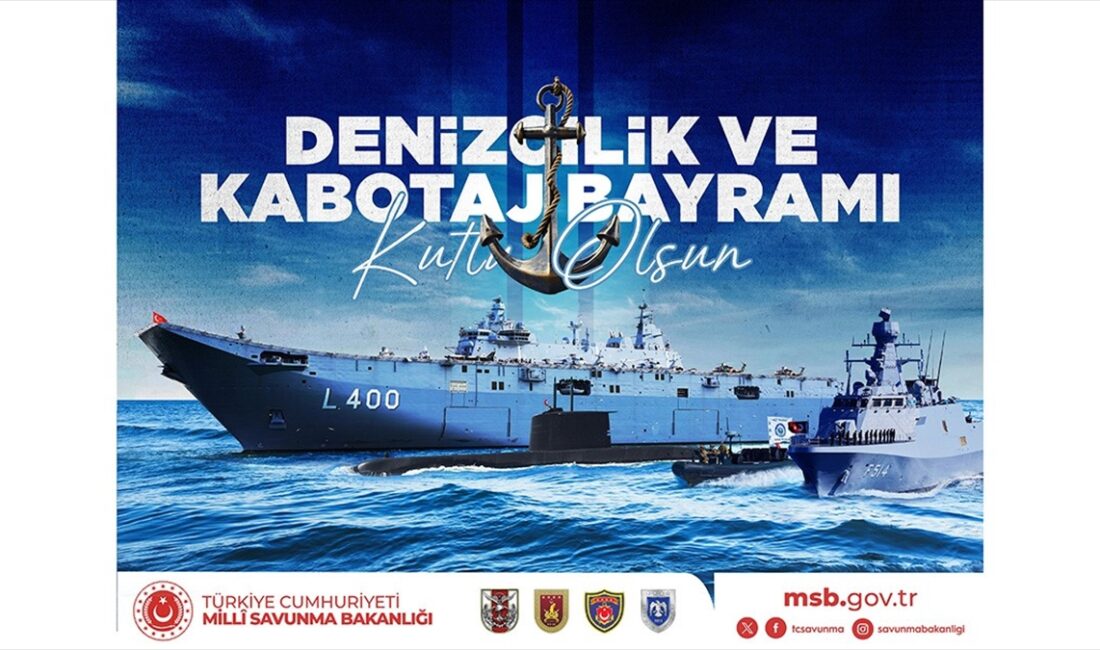 Milli Savunma Bakanlığı (MSB), "1 Temmuz Denizcilik ve Kabotaj Bayramı"