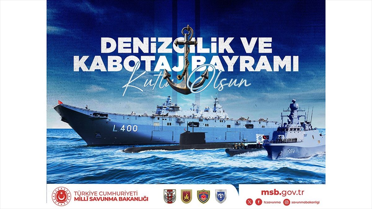 Milli Savunma Bakanlığı (MSB), "1 Temmuz Denizcilik ve Kabotaj Bayramı"