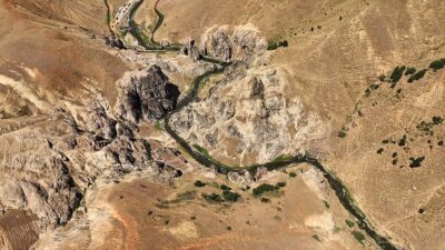 Muş'taki Kızılağaç Kanyonu, doğal yapısı ve akarsu ile doğaseverlerin yeni