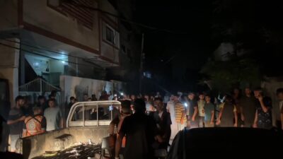 İsrail Başbakanı Binyamin Netanyahu ABD Kongresi'nde konuştuğu sıralarda, Gazze Şeridi'ndeki