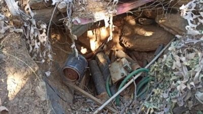 Pençe-Kilit Operasyonu bölgesinde tespit edilen 6 mağarada terör örgütü PKK'ya