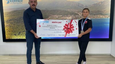 Kemer Kaymakamı Ahmet Solmaz, Yıldızlar Balkan Judo Şampiyonası'nda 40 kiloda