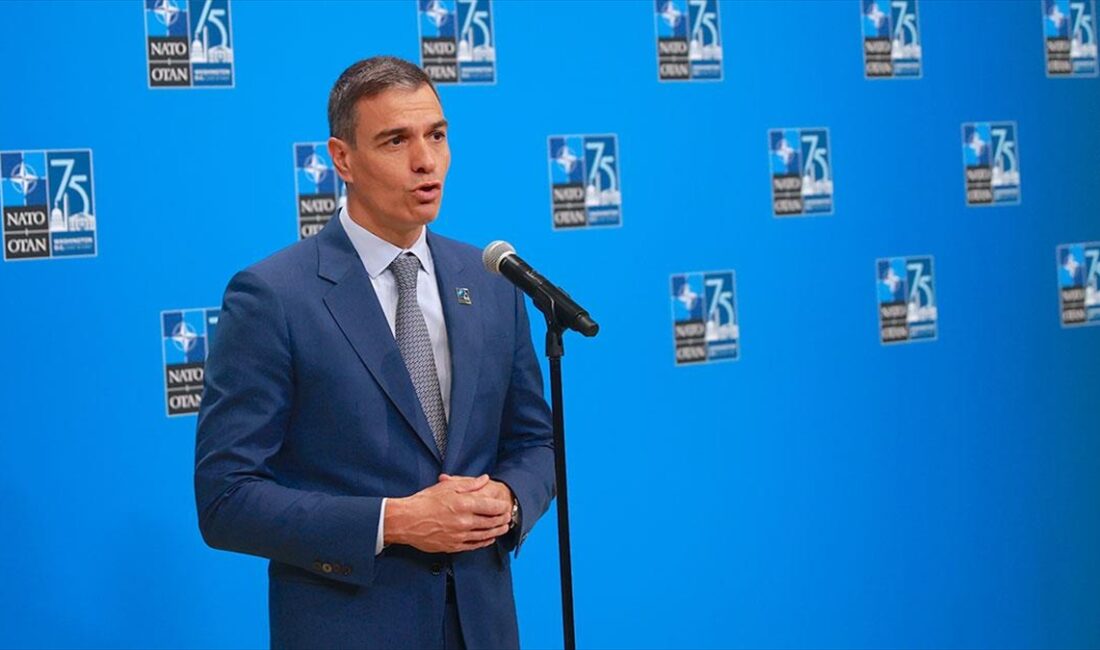MADRID (AA) – Sanchez, Washington’da düzenlenen NATO Atlantik Konseyi Devlet