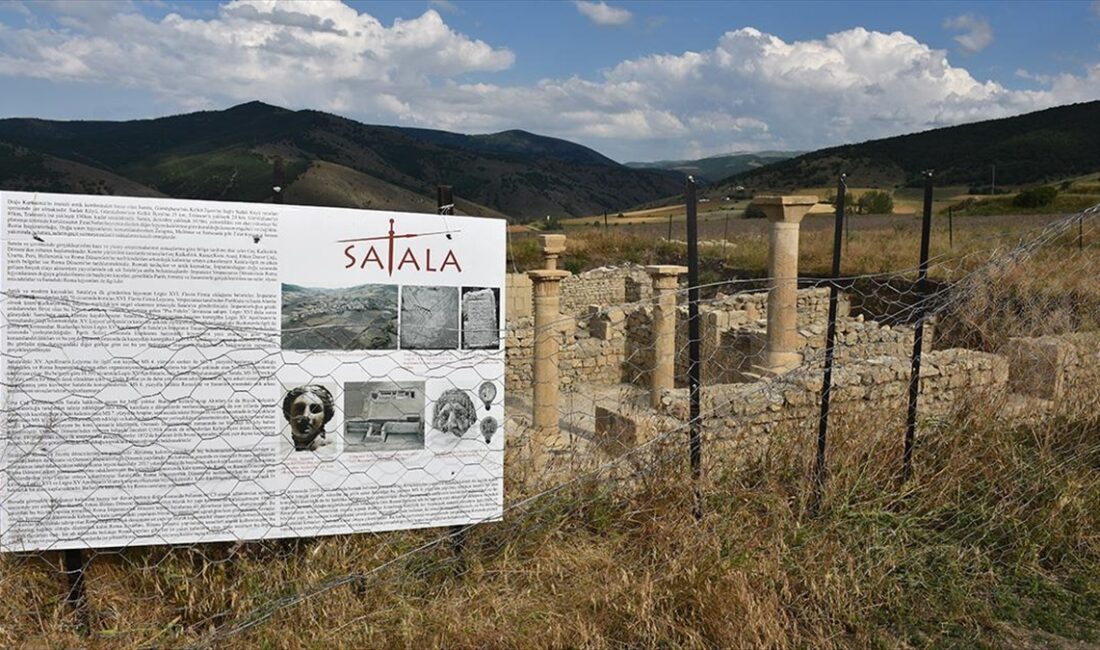 Gümüşhane'nin Kelkit ilçesindeki Satala Antik Kenti'nde yeni dönem kazı çalışmaları