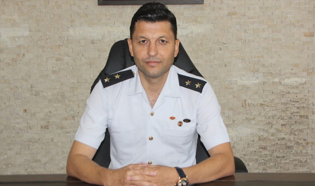 ANTALYA (AA) – Antalya'nın Serik İlçesinde İlçe Jandarma Komutanlığına atanan