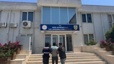 ANTALYA (AA) – Antalya'nın Serik ilçesinde haklarında kesinleşmiş hapis cezası