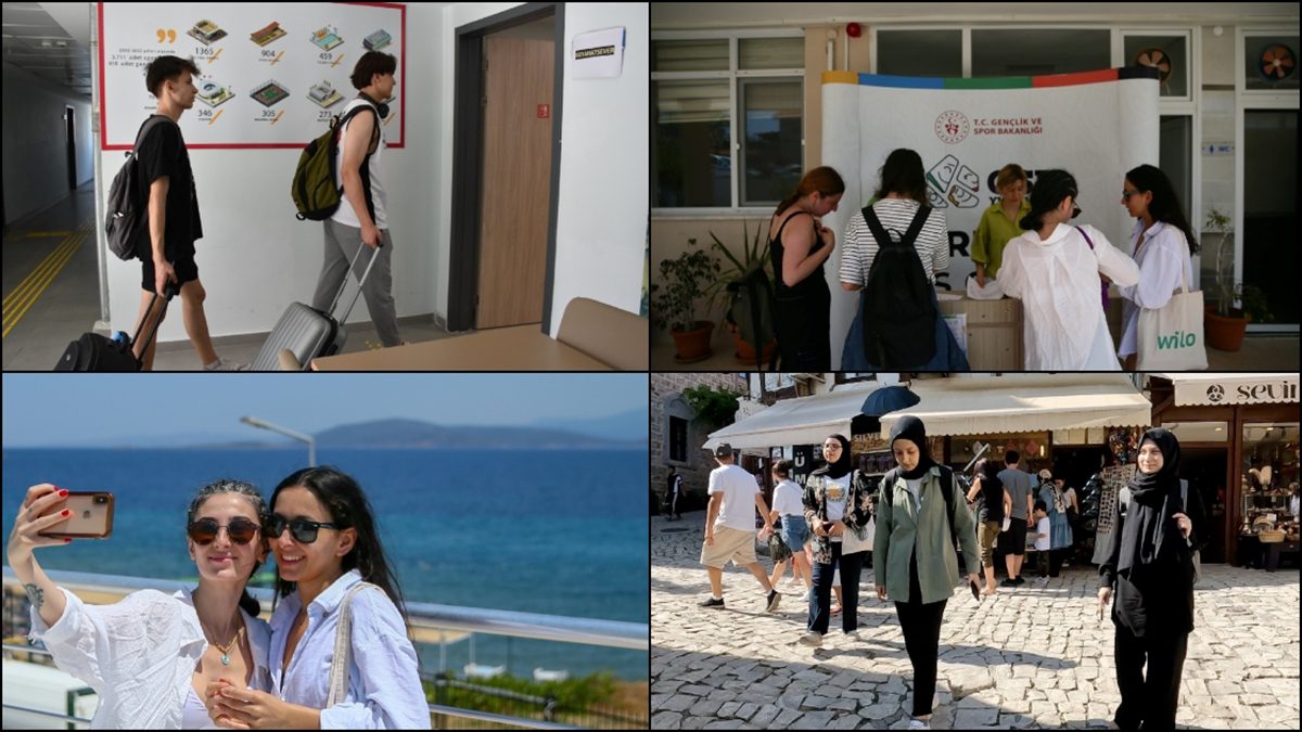 Gençlik ve Spor Bakanı Osman Aşkın Bak, gençlere GSB yurtlarında