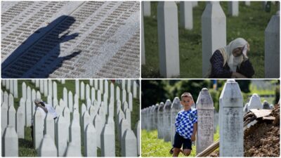 Bosna Hersek'teki savaşta, ülkenin doğusundaki Srebrenitsa'da Temmuz 1995'te yaşanan soykırımda