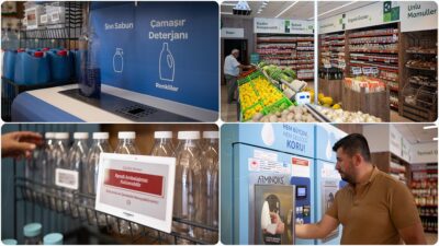 Türkiye Tarım Kredi Kooperatifleri tarafından tasarlanan "Tarım Kredi Sıfır Marketi"