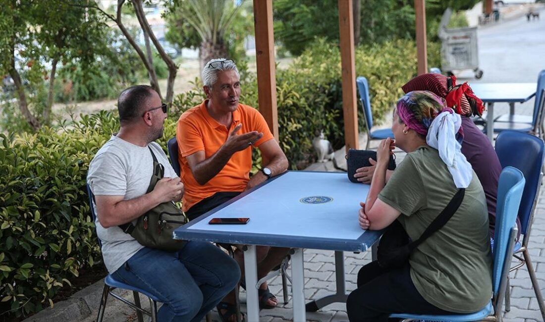 Tatil için Mersin'i tercih eden emekli vatandaşlar, Gençlik ve Spor