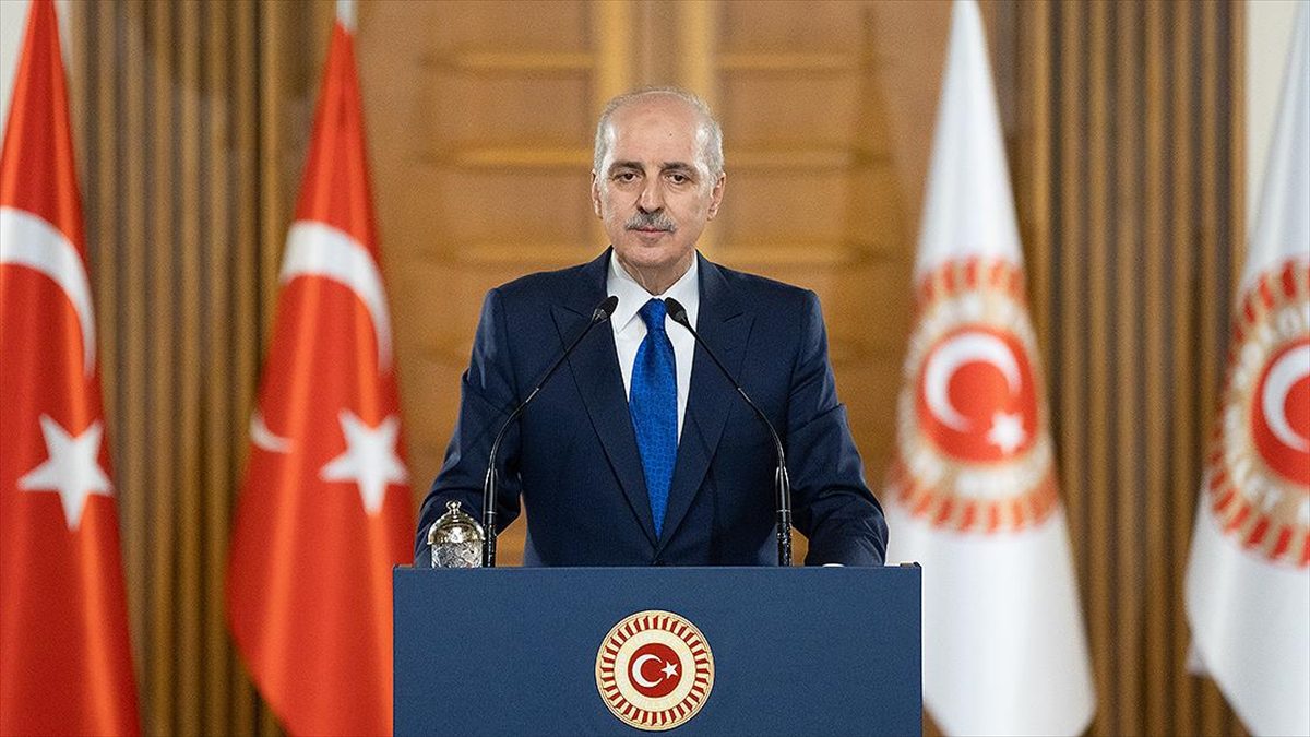 TBMM Başkanı Numan Kurtulmuş, "Netanyahu ve çetesi derhal durdurulmalıdır. Aksi