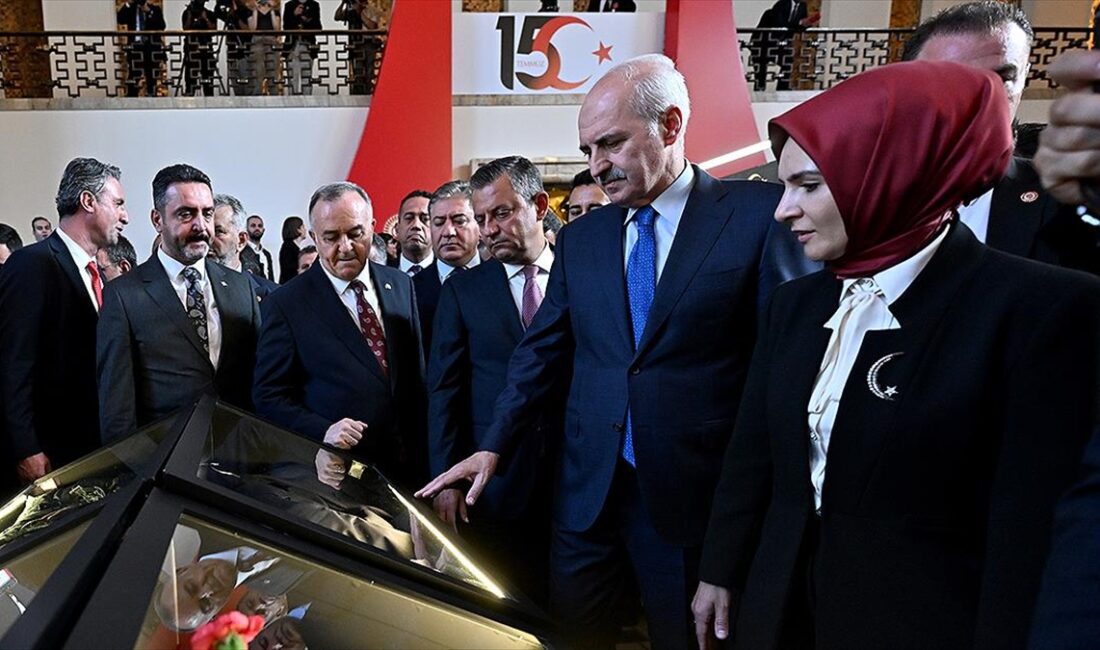 TBMM Başkanı Numan Kurtulmuş, şehit anneleri, eşleri, gazi ve gazi