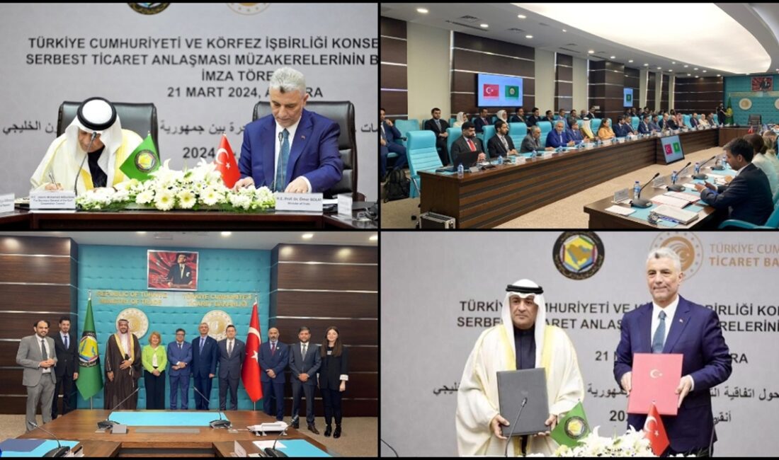 Türkiye-Körfez İşbirliği Konseyi (KİK) arasında serbest ticaret anlaşması (STA) birinci