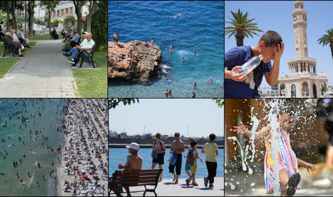 Türkiye'de geçen ay ortalama sıcaklıklar, son 53 yılın en sıcak