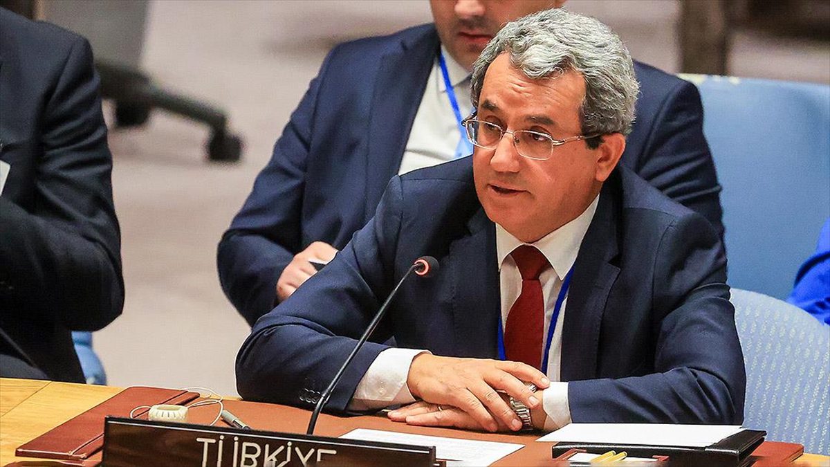 Türkiye'nin Birleşmiş Milletler (BM) Daimi Temsilcisi Büyükelçi Ahmet Yıldız, terör