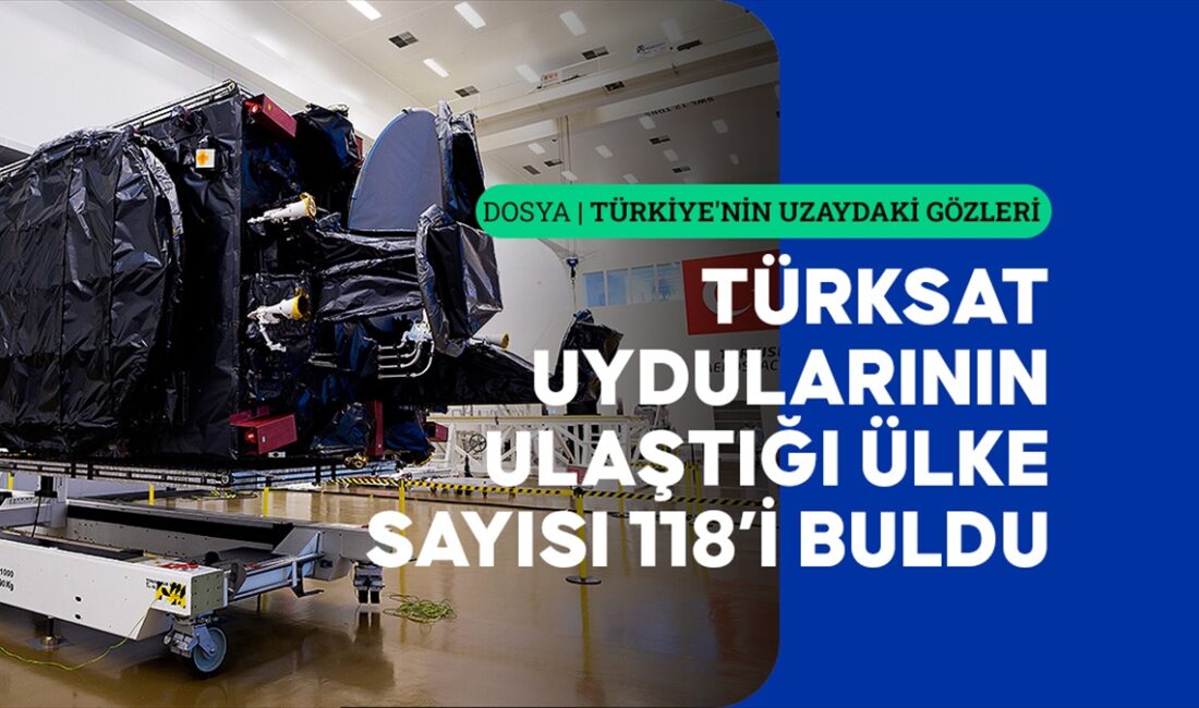 Türksat uydularıyla halen 3,5 milyar nüfusa ulaşılırken Türksat 6A ile