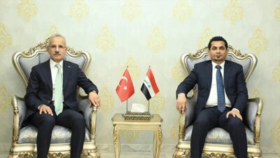 Ulaştırma ve Altyapı Bakanı Abdulkadir Uraloğlu, Irak Ulaştırma Bakanı Rezzak