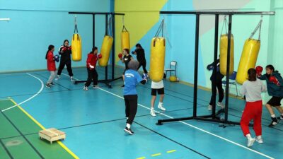 Bosna Hersek'te 1-11 Ağustos'ta düzenlenecek Avrupa Şampiyonası'na Çankırı'da hazırlanan Üst