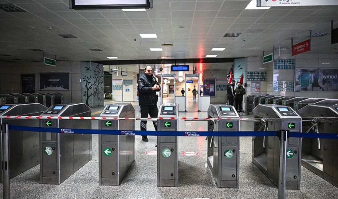 Yenikapı-Kirazlı metro hattında yapılacak ray bakım çalışmaları nedeniyle 5 Ağustos'a