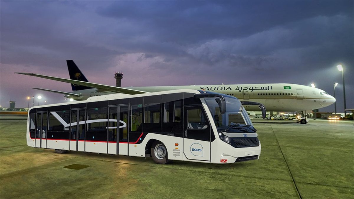 Türkiye’nin "ilk yerli apron otobüsü" unvanına sahip NEOPORT, Suudi Arabistan'a