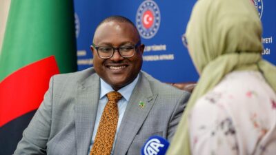 Zambiya Dışişleri ve Uluslararası İşbirliği Bakanı Mulambo Haimbe, bölgesel ve