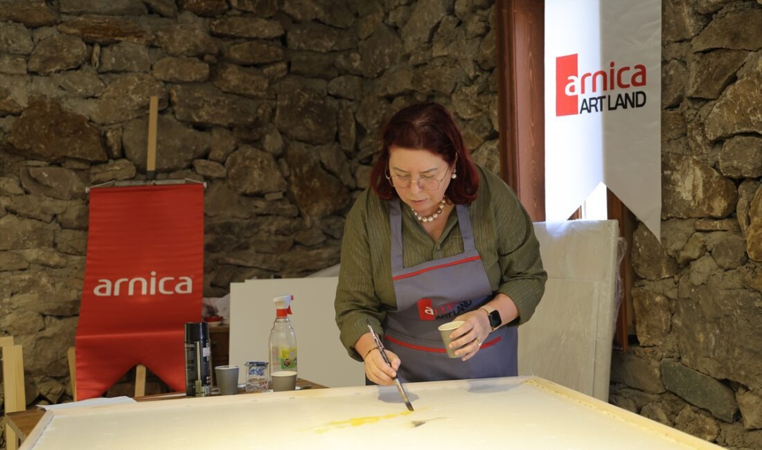 İSTANBUL (AA) – Arnica Art Land Sanat Çalıştayı'nın üçüncüsü, Kenan