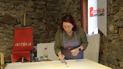 İSTANBUL (AA) – Arnica Art Land Sanat Çalıştayı'nın üçüncüsü, Kenan