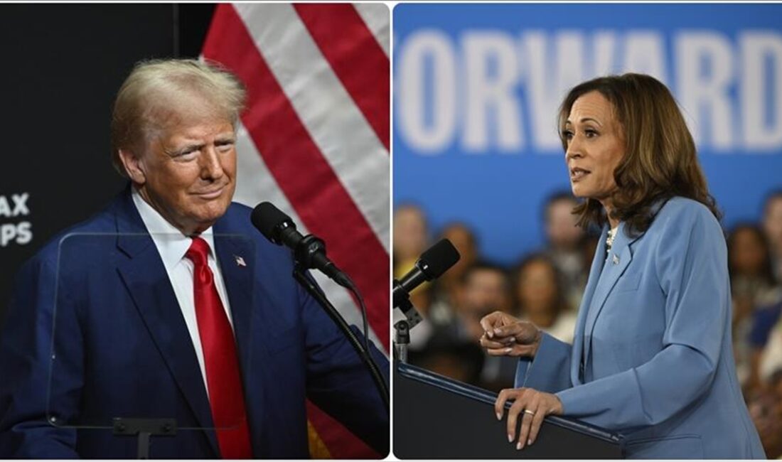ABD'de 5 Kasım'da yapılacak başkanlık yarışında Demokrat Kamala Harris ile