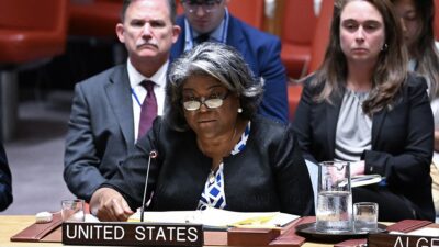 ABD'nin Birleşmiş Milletler (BM) Daimi Temsilcisi Linda Thomas Greenfield, Orta