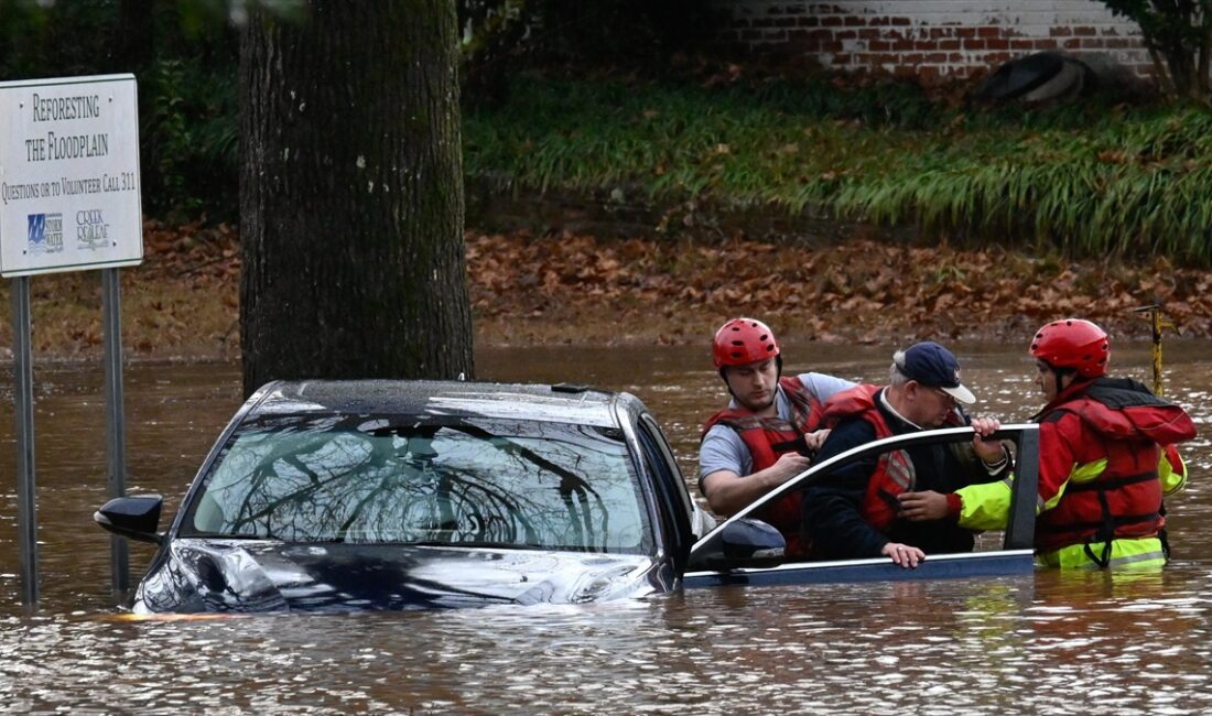 ABD'de Debby Kasırgası'nın Florida, Georgia ve South Carolina eyaletlerinde şiddetli