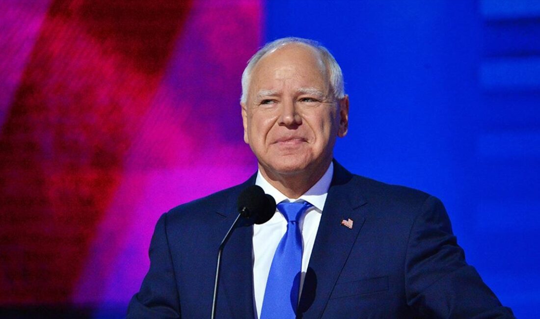 ABD'de 5 Kasım'da düzenlenecek seçimde başkan yardımcısı adayı gösterilen Minnesota