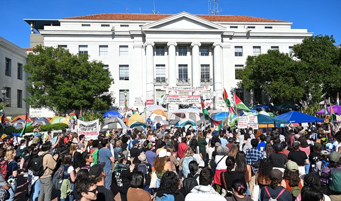 ABD'de birçok sivil toplum kuruluşu (STK), California eyaletinde "Filistin'e destek
