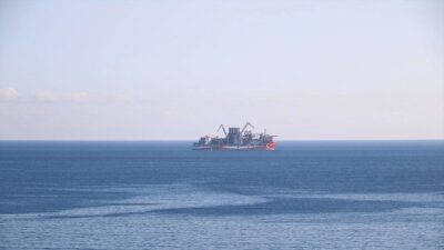 Zonguldak'ın 170 kilometre açığındaki Sakarya Gaz Sahası'nda çalışmalara katılmak üzere