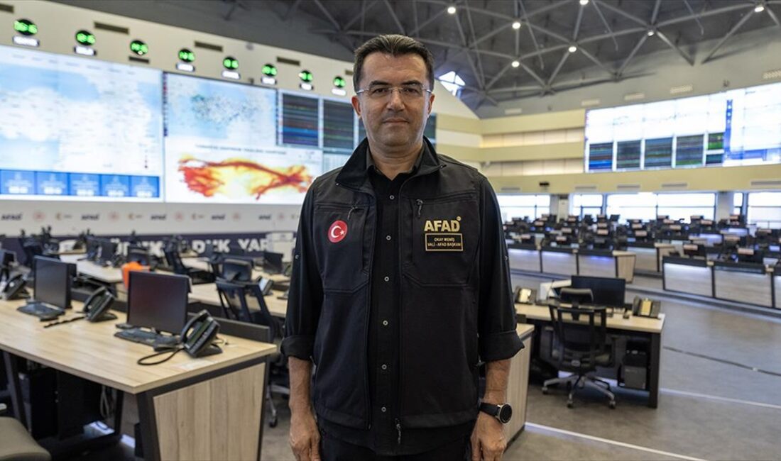 Afet ve Acil Durum Yönetimi (AFAD) Başkanı Okay Memiş, olası