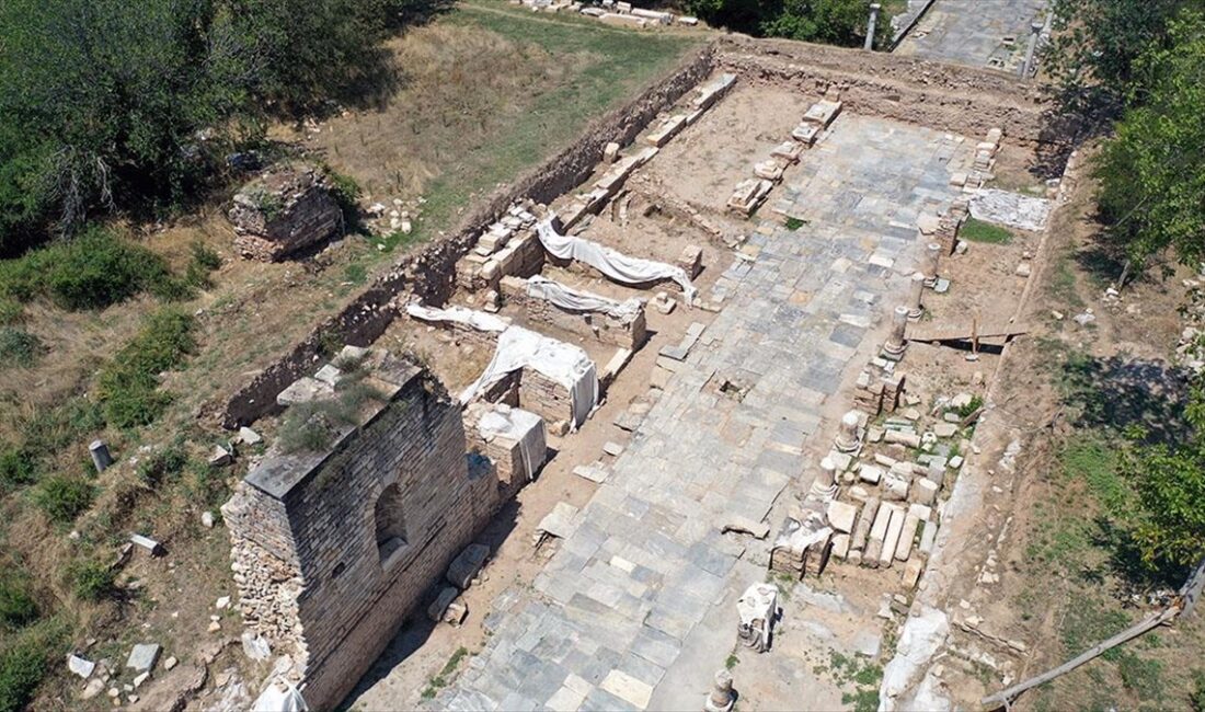 Aydın'ın Karacasulu ilçesinde devam eden kazılarda, kentin kurulduğu milattan önce