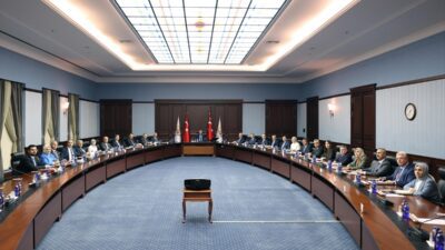 Cumhurbaşkanı ve AK Parti Genel Başkanı Recep Tayyip Erdoğan başkanlığındaki