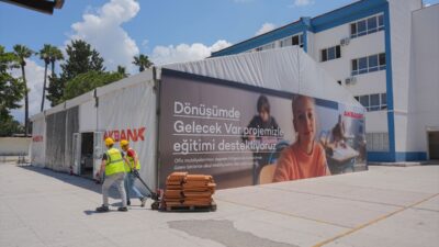 İSTANBUL (AA) – Akbank, "Dönüşümde Gelecek Var" projesiyle 6 Şubat