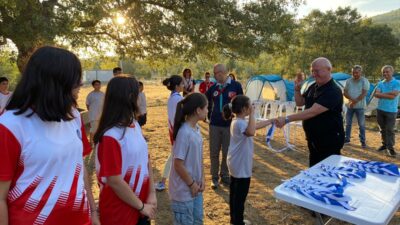 ANTALYA (AA) – Antalya Büyükşehir Belediyesi izcilerinin, Akseki ilçesinde yaptıkları