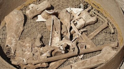 Amasya'da bir inşaatın temel kazısında bulunan Roma dönemine ait 3