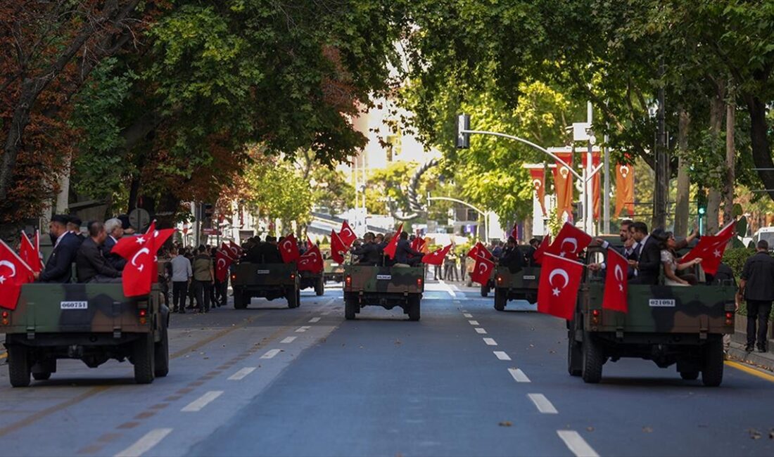 ANKARA (AA) – 30 Ağustos Zafer Bayramı kutlama programları kapsamında