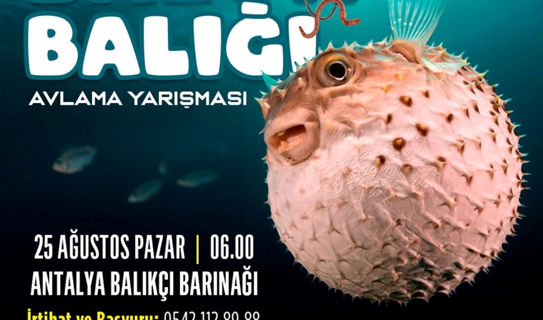 ANTALYA (AA) – Antalya'da denizlerdeki istilacı türlerle mücadele için düzenlenecek