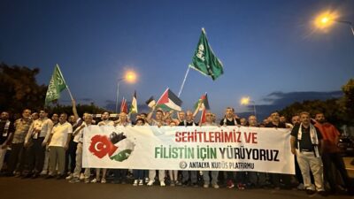 ANTALYA (AA) – Antalya'da, Hamas Siyasi Büro Başkanı İsmail Heniyye'nin