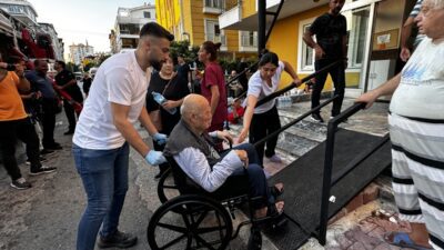 ANTALYA (AA) – Antalya'nın Konyaaltı ilçesinde, özel bir huzurevinde çıkan