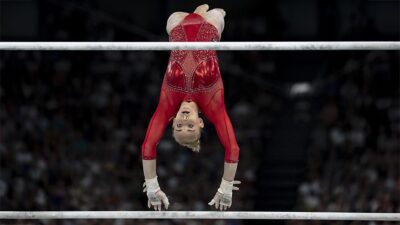 Paris 2024 Olimpiyat Oyunları'nın artistik cimnastik kadınlar denge aleti kategorisinde