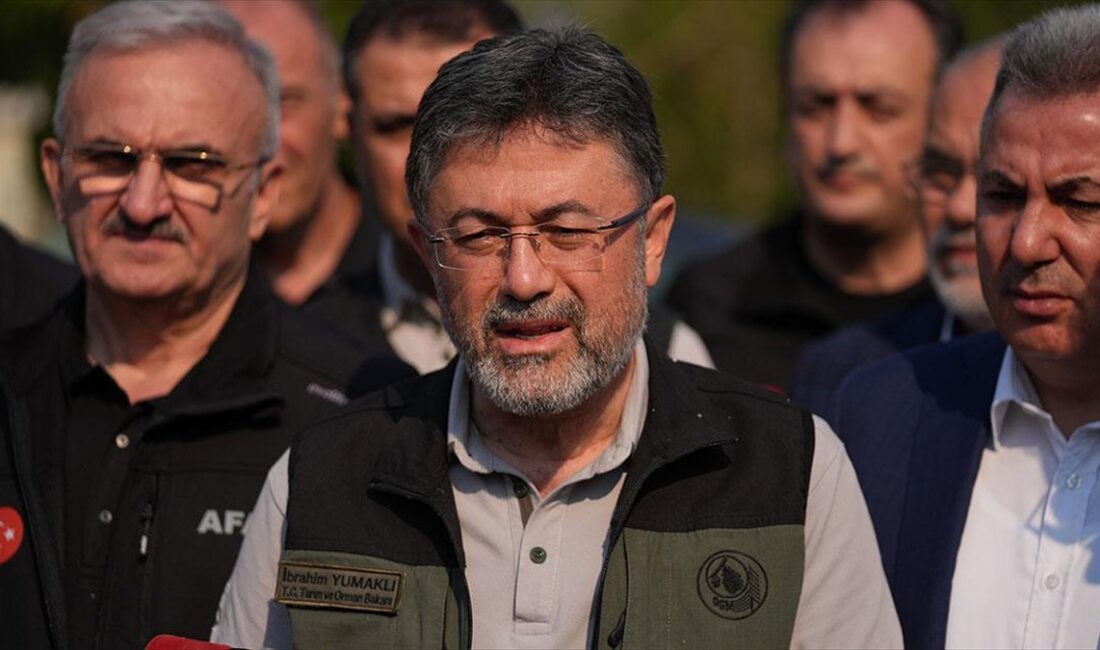 Tarım ve Orman Bakanı İbrahim Yumaklı, Muğla'nın Milas ilçesindeki orman