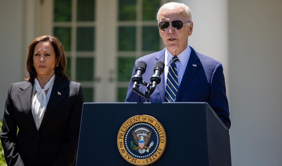 ABD Başkanı Joe Biden ile Başkan Yardımcısı Kamala Harris, Orta
